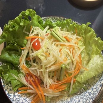 Sooods - Papaya Salad (no peanuts) - Thai Near Me - Fort Lauderdale, Florida Sooods - Papaya Salad (no peanuts) - Thai Near Me - Fort Lauderdale, Florida