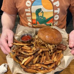 Bob with fries Bob with fries