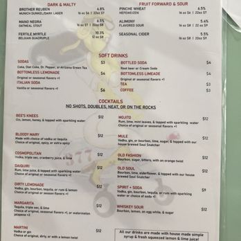 The 377 Brewery - Menu Pg2 - Brewpubs Near Me - Albuquerque, New Mexico