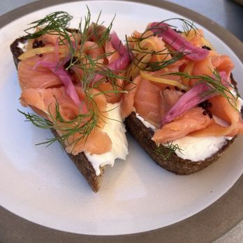 Tartine - 2023 Salmon Tartine - Bakeries Near Me - Santa Monica, California