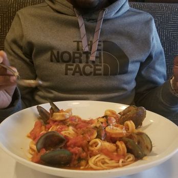 Oceanos Oyster Bar & Sea Grill - seafood linguini and hubby (sorry) - Seafood Near Me - Fair Lawn, New Jersey Oceanos Oyster Bar & Sea Grill - seafood linguini and hubby (sorry) - Seafood Near Me - Fair Lawn, New Jersey