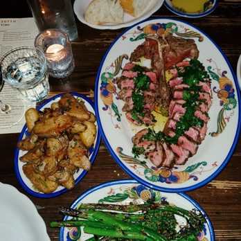 Sotto - Porterhouse and the sides : brocolini and omg their fingerling potatoes - Italian Near Me - Cincinnati, Ohio Sotto - Porterhouse and the sides : brocolini and omg their fingerling potatoes - Italian Near Me - Cincinnati, Ohio