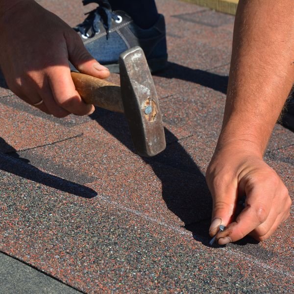 Slide of Roof Repair 805