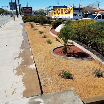 Right Selection Landscaping - a corner of a parking lot - Landscaping Near Me - Palmdale, California Right Selection Landscaping - a corner of a parking lot - Landscaping Near Me - Palmdale, California
