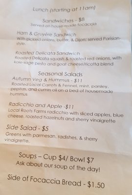 Menu photo 8 Coyle's Bakeshop Seattle, WA