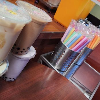 Boba Loca - a close up of two drinks - Coffee & Tea Near Me - North Hollywood, California Boba Loca - a close up of two drinks - Coffee & Tea Near Me - North Hollywood, California