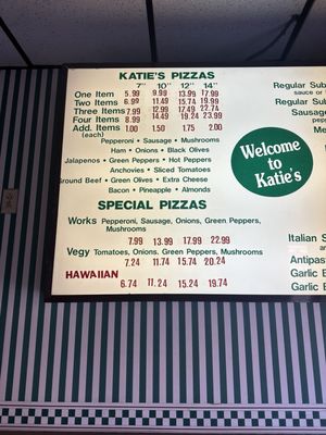 Menu photo 2 Katie's Pizza Gahanna, OH
