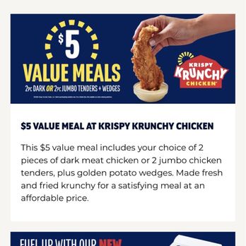 Krispy Krunchy Chicken - They do not honor the special on their website .   https://locations.krispykrunchy.com/ca/oakland/7000-bancroft-ave - Chicken Wings Near Me - Oakland, California