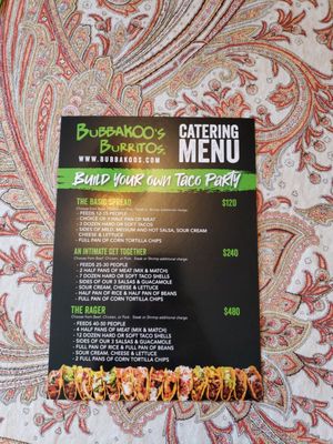 Menu photo 3 Bubbakoo's Burritos New Windsor, NY