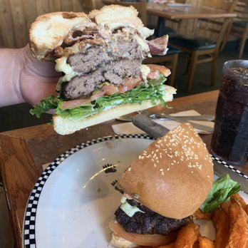 Black Bear Diner Layton - this was seriously a MONSTER of a burger - Diners Near Me - Layton, Utah