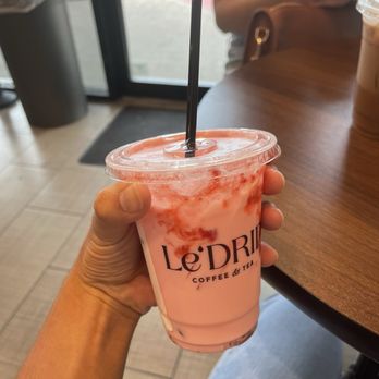 Le'Drip Coffee And Tea - Strawberry Milk - Coffee & Tea Near Me - Houston, Texas Le'Drip Coffee And Tea - Strawberry Milk - Coffee & Tea Near Me - Houston, Texas