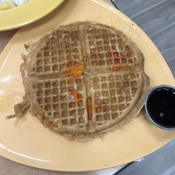 Gritz Cafe - Sweet Potato Waffle !!!! GET THIS - Soul Food Near Me - Las Vegas, Nevada
