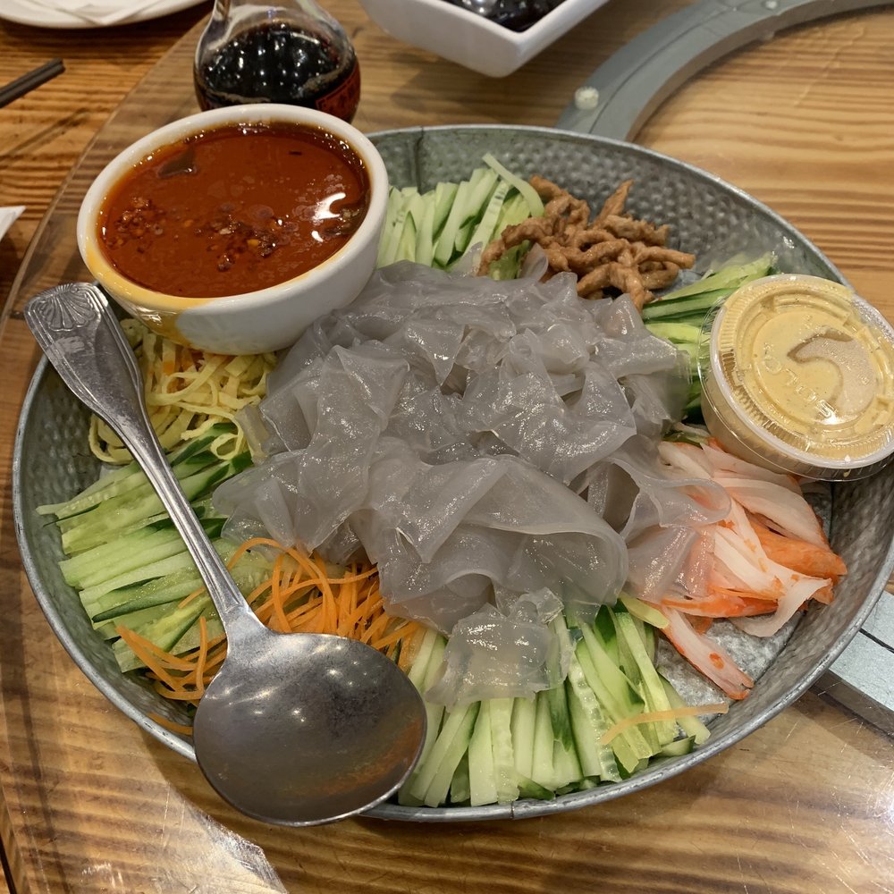 Ji Rong Peking Duck - Peanut noodles - Chinese Near Me - Rosemead, California