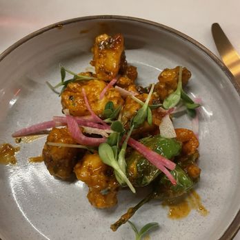 Rania - First course - cauliflower. - Wine Bars Near Me - Washington, DC, District of Columbia