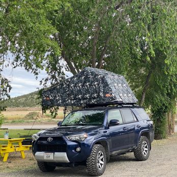 Redmond / Central Oregon KOA - Campsite E, it worked well for my rooftop tent. - Campgrounds Near Me - Culver, Oregon Redmond / Central Oregon KOA - Campsite E, it worked well for my rooftop tent. - Campgrounds Near Me - Culver, Oregon