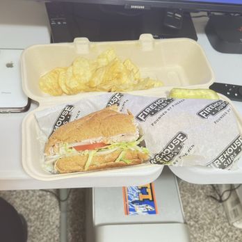 Firehouse Subs - Smoked Turkey Breast, chips and cookie - Sandwiches Near Me - Durham, North Carolina
