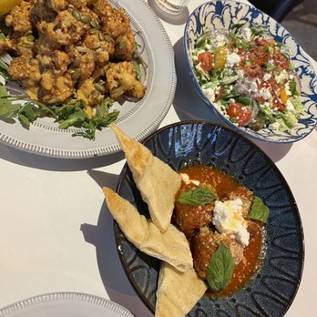 Humble Bistro - Cauliflower Tehina, Wedge Salad, and meatballs. - Italian Near Me - Phoenix, Arizona
