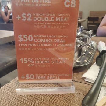 Pot on Fire - Chino, CA - Specials - Hot Pot Near Me - Chino, California