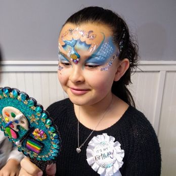 Glitter and Gore - Ariana's 8th bday! - Face Painting Near Me