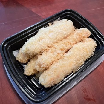 Miku Sushi - Chicken Tempura - Even though it is called Chicken Tempura, I would say it is more like a Chicken Katsu - Japanese Near Me - Barrington, Rhode Island