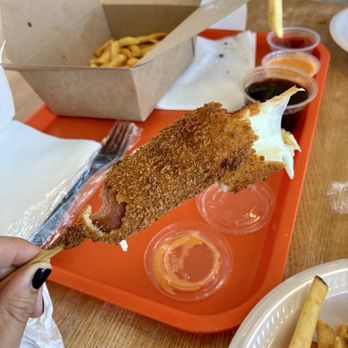 Hanebe - Korean hot dog half and half - Juice Bars & Smoothies Near Me - Topeka, Kansas