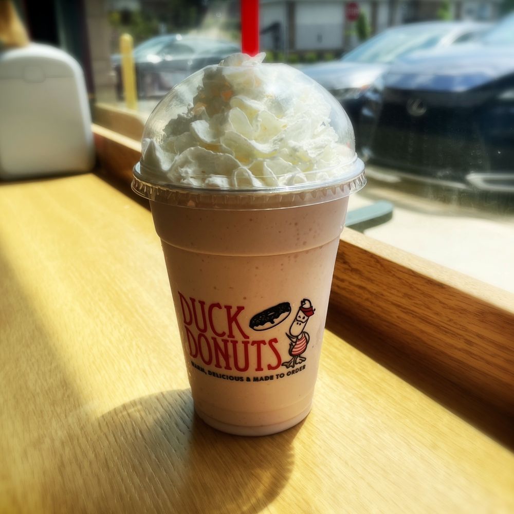 Duck Donuts - Strawberry milkshake - Donuts Near Me - Whippany, New Jersey