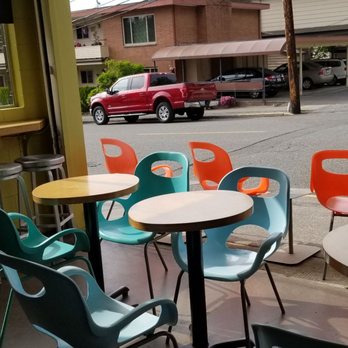 Walnut Street Coffee - The garage door is open - Coffee & Tea Near Me - Edmonds, Washington Walnut Street Coffee - The garage door is open - Coffee & Tea Near Me - Edmonds, Washington