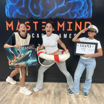 Mastermind Escape Games - We escaped Titanic! - Team Building Activities Near Me - Schaumburg, Illinois Mastermind Escape Games - We escaped Titanic! - Team Building Activities Near Me - Schaumburg, Illinois