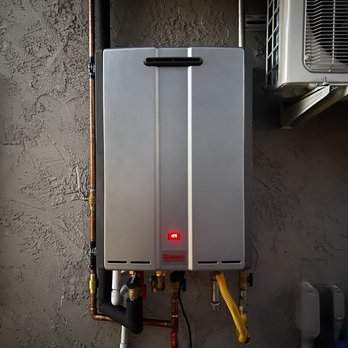 At House - Rinnai RSC199eN ( relocation. Project) - Water Heater Installation/Repair Near Me - Irvine, California