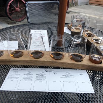 Chattanooga Whiskey - Whiskey flight - Distilleries Near Me - Chattanooga, Tennessee