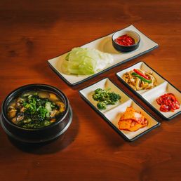Oyster Seaweed Soon Dubu / 굴 매생이 순두부