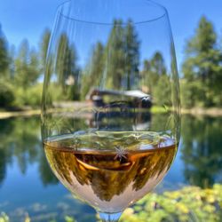 Starfield Vineyards & Winery - Lake Pavillion views.