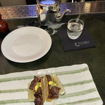 Nobu - Wagyu tacos - Japanese Near Me - New Orleans, Louisiana