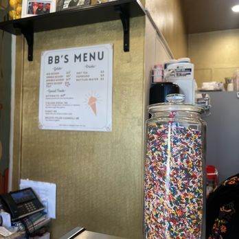 BB’s Gelateria  - Sprinkles for their viral dot ice cream cup - Gelato Near Me - Fresno, California