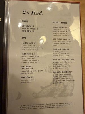 Menu photo 2 The Honey Paw Portland, ME Menu photo 2 The Honey Paw Portland, ME