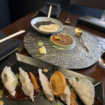 Hestia Rooftop - Oxtail potstickers - Asian Fusion Near Me - Charlotte, North Carolina Hestia Rooftop - Oxtail potstickers - Asian Fusion Near Me - Charlotte, North Carolina