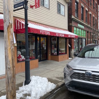 Yetter's Candy - a car parked in front of a store - Candy Stores Near Me - Pittsburgh, Pennsylvania