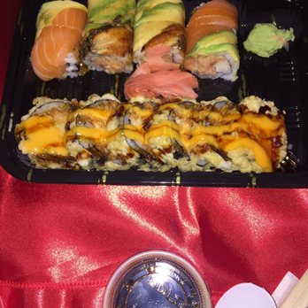 U-Me Sushi - Fantastic roll & Godzilla roll, respectively. - Japanese Near Me - Woodhaven, New York U-Me Sushi - Fantastic roll & Godzilla roll, respectively. - Japanese Near Me - Woodhaven, New York