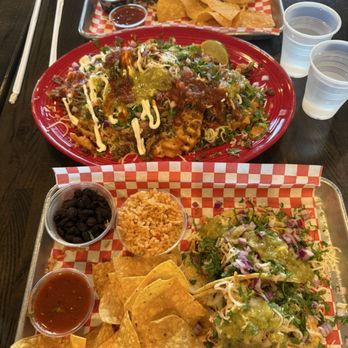Que Onda Tacobar - Two shredded chicken tacos - Mexican Near Me - Vallejo, California Que Onda Tacobar - Two shredded chicken tacos - Mexican Near Me - Vallejo, California