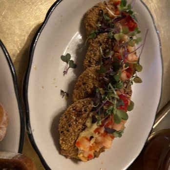 Moonshine Grill - Another gooden... Fried Green Tomatos' - Southern Near Me - Austin, Texas