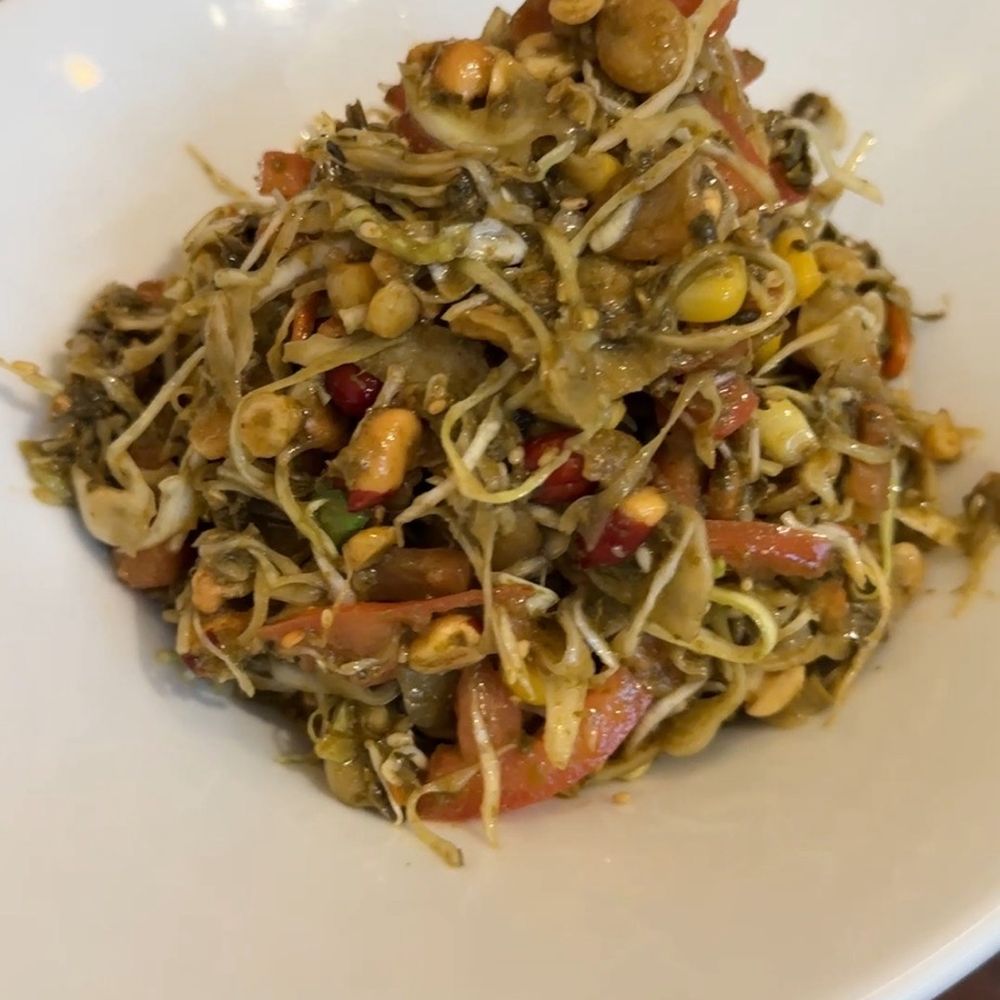 Burmese Harp - Pickled Tea Leaf Salad - Japanese Near Me - Brooklyn, New York Burmese Harp - Pickled Tea Leaf Salad - Japanese Near Me - Brooklyn, New York