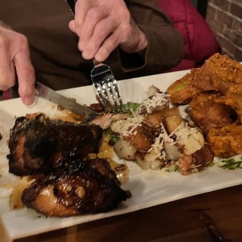 The Mixer - a plate of food on a table - New American Near Me - Hopkinsville, Kentucky The Mixer - a plate of food on a table - New American Near Me - Hopkinsville, Kentucky