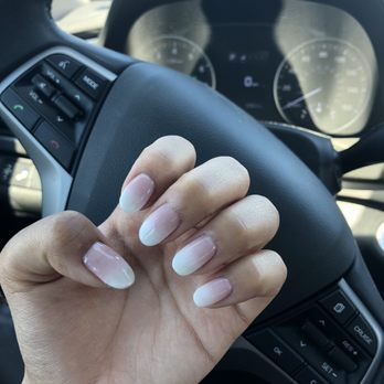 Nail Max - Pink white ombré gel nails - Nail Salons Near Me - Las Vegas, Nevada
