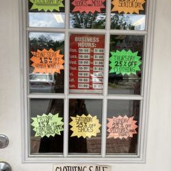 Restoration Project - picture of times and discounts