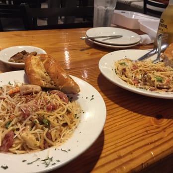 The Mad Italian - Split the new pasta dish with my date. Shrimp, chicken, and sausage. The pasta is terribly over cooked and low grade. - Italian Near Me - Chamblee, Georgia The Mad Italian - Split the new pasta dish with my date. Shrimp, chicken, and sausage. The pasta is terribly over cooked and low grade. - Italian Near Me - Chamblee, Georgia