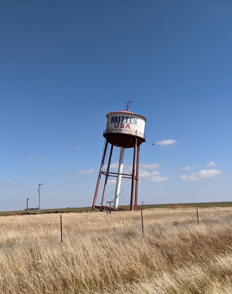 BRITTEN LEANING WATER TOWER Updated August 2024 Groom, Texas