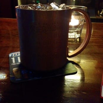 Havana Moe's Cigars - The famous Moscow Mule in a cold copper cup! - Cigar Bars Near Me - Rochester, New York
