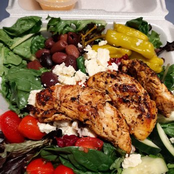 LoSo Tavern - Greek salad   no onions . - Wine Bars Near Me - Charlotte, North Carolina