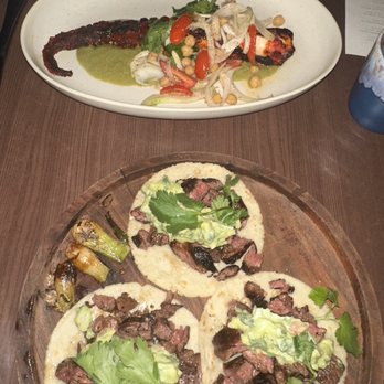 Mayahuel - Pulpo a la Parrilla Con Pipian Verde Tacos - Mexican Near Me - Astoria, New York