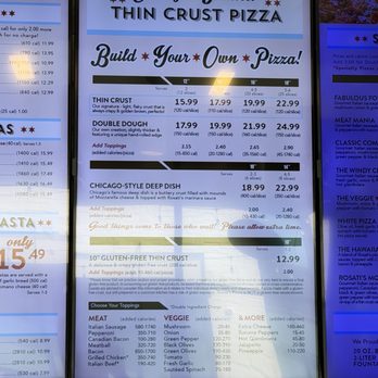 Rosati's Pizza - Menu - Italian Near Me - Trophy Club, Texas Rosati's Pizza - Menu - Italian Near Me - Trophy Club, Texas